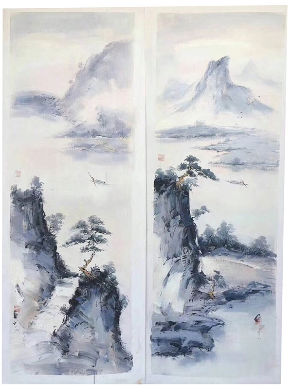 Compatible Landschaft JAHRRIESNGE  for montain-tree-lpg1455 