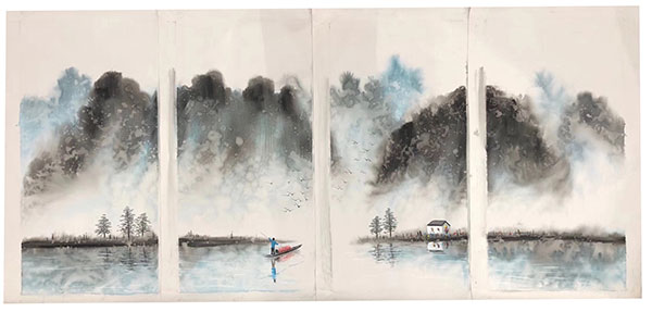 Compatible Landschaft JAHRRIESNGE  for mixed-montain-tree-house-lpg1460 