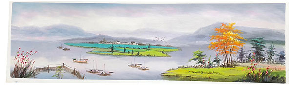 Compatible Landschaft JAHRRIESNGE  for boats-lpg1491 