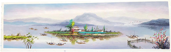 Compatible Landschaft JAHRRIESNGE  for boats-lpg1495 