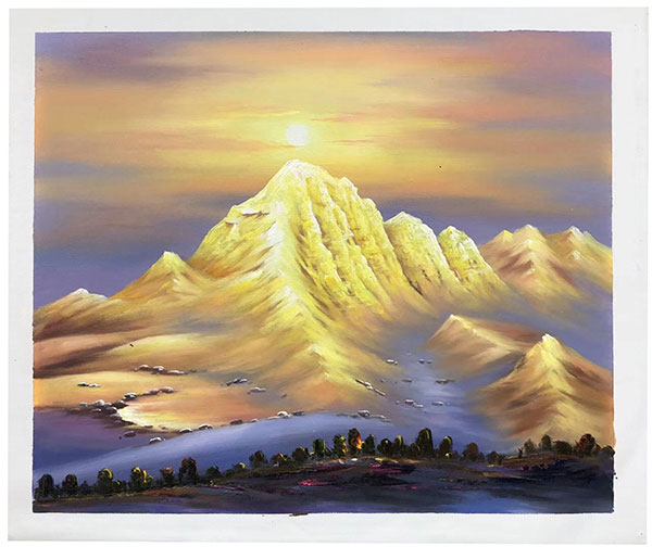 Compatible Landschaft JAHRRIESNGE  for snow-mountain-lpg1650 