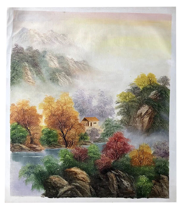 Compatible Landschaft JAHRRIESNGE  for house-lpg1662 