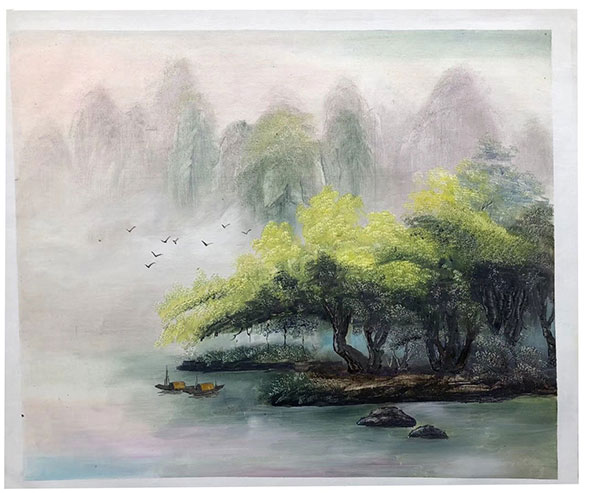 Compatible Landschaft JAHRRIESNGE  for boat-lpg1663 