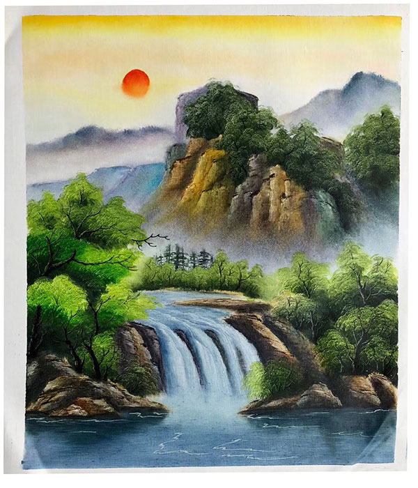 Compatible Landschaft JAHRRIESNGE  for sunrise-lpg1670 