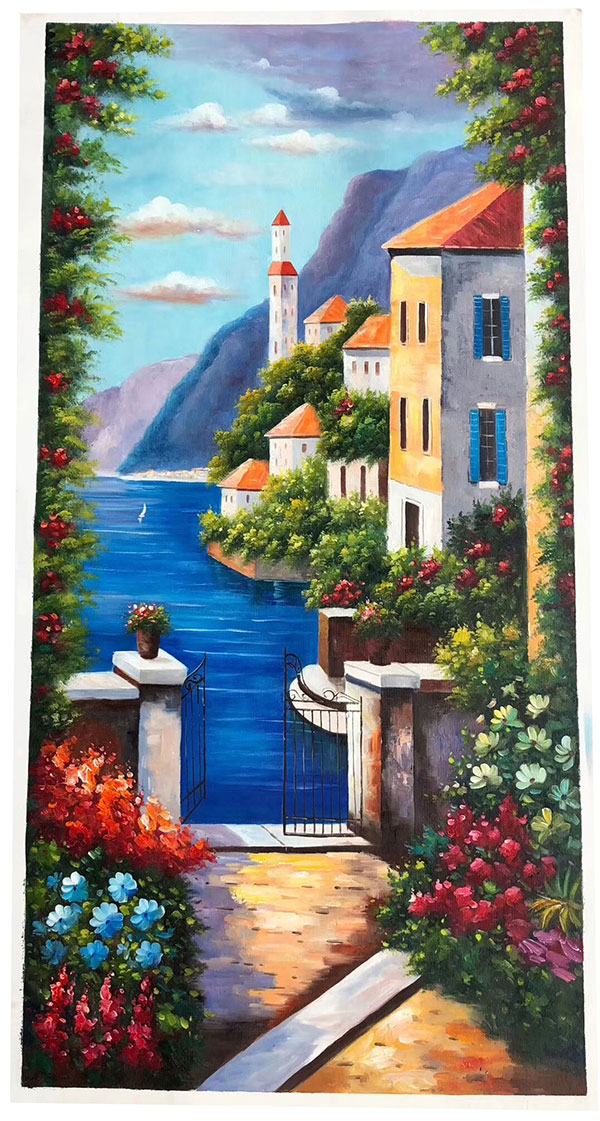 Compatible Landschaft JAHRRIESNGE  for city-by-the-sea-lpg1757 