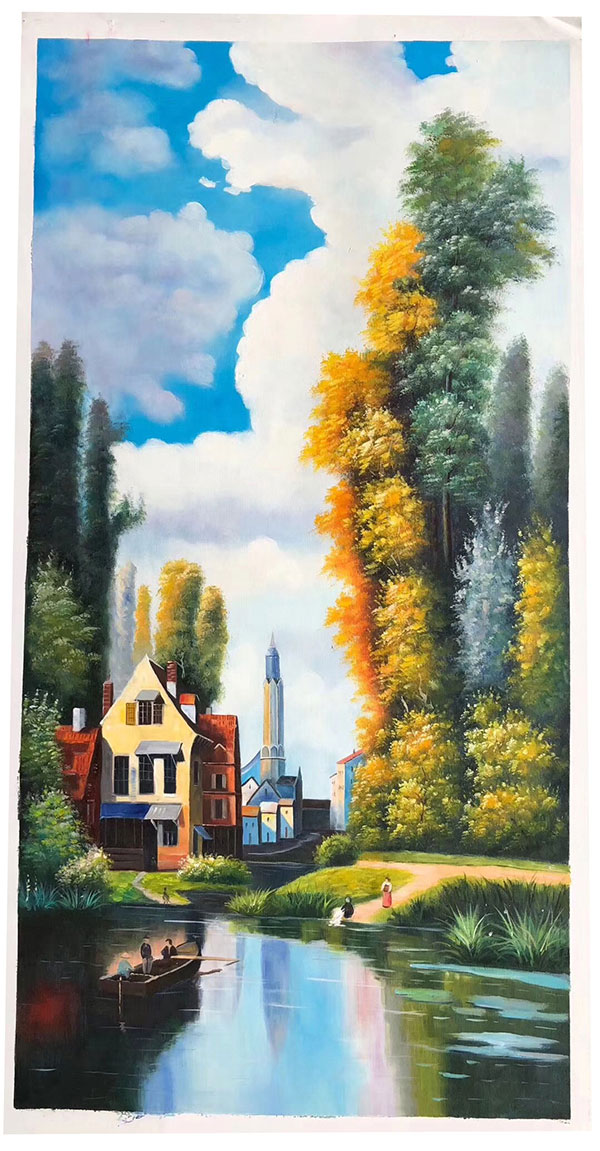 Compatible Landschaft JAHRRIESNGE  for city-by-the-sea-lpg1758 