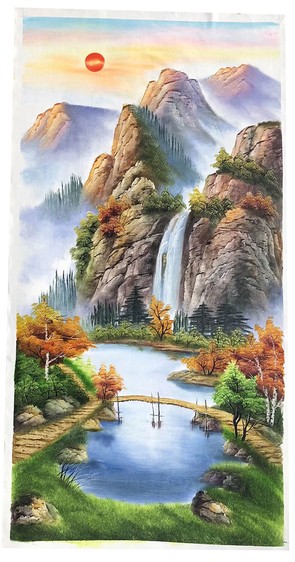 Compatible Landschaft JAHRRIESNGE  for waterfall-lpg1781 