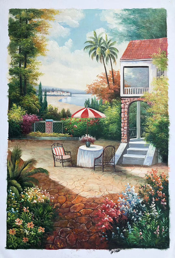 Compatible Landschaft JAHRRIESNGE  for city-by-the-sea-lpg1812 