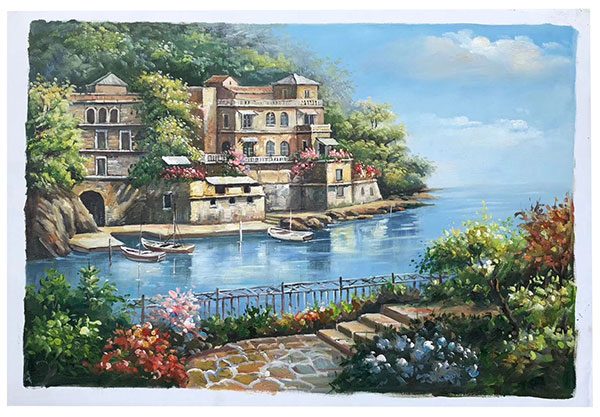 Compatible Landschaft JAHRRIESNGE  for city-by-the-sea-lpg1816 