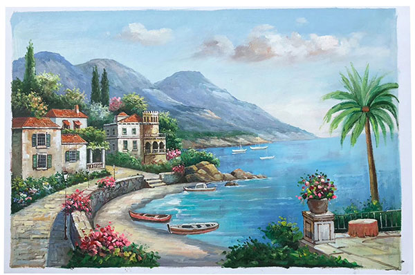 Compatible Landschaft JAHRRIESNGE  for city-by-the-sea-lpg1817 