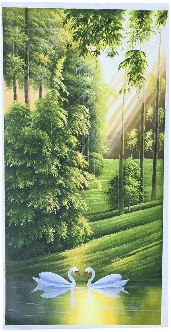 Compatible Landschaft JAHRRIESNGE  for swans-lpg1844 