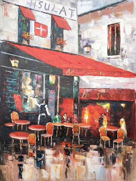 Compatible Landschaft JAHRRIESNGE  for restaurant-lpg1870 