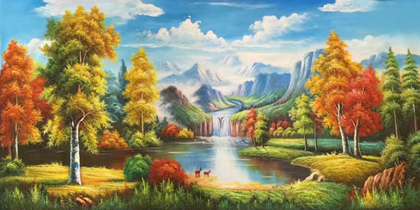 Compatible Landschaft JAHRRIESNGE  for lake-lpg1884 