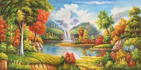 Compatible Landschaft JAHRRIESNGE  for lake-lpg1885 