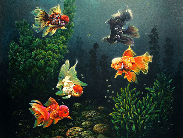 Compatible Landschaft JAHRRIESNGE  for fish lpg2381 