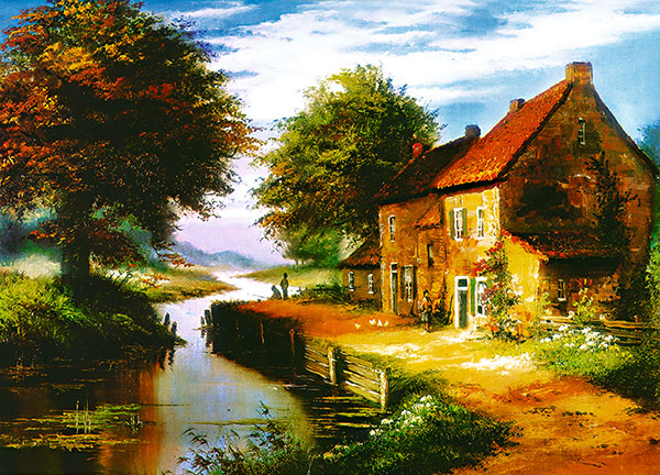 Compatible Landschaft JAHRRIESNGE  for house lpg2458 