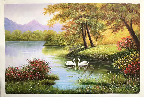 Compatible Landschaft JAHRRIESNGE  for swans lpg2468 