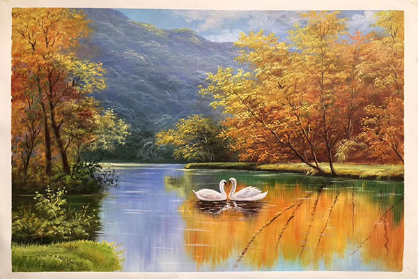 Compatible Landschaft JAHRRIESNGE  for swans lpg2470 